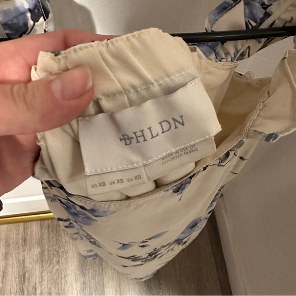 BHLDN Babydoll Floral Mini Dress XS - Picture 3 of 4